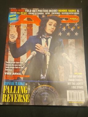 Falling In Reverse Ronnie Radke AP Magazine #284 March 2012